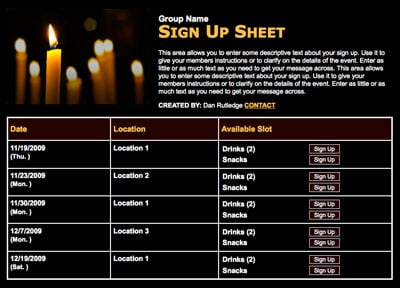 24 hour prayer chain vigil volunteer sign up