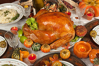 holiday turkey dinner