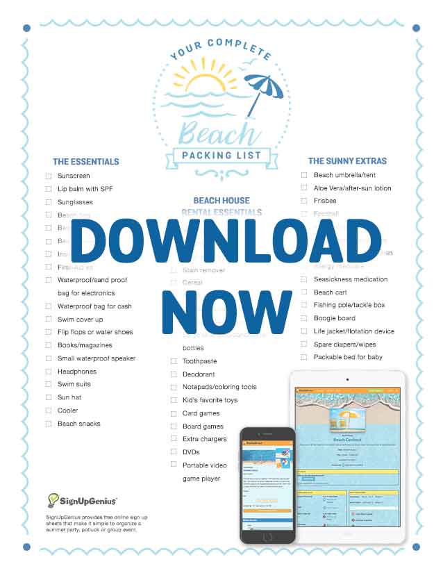 Beach Packing Checklist Printable easy-peasy-packing-for-the-beach-with-free-printable