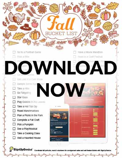 fall bucket list ideas tips activities autumn October family kids children
