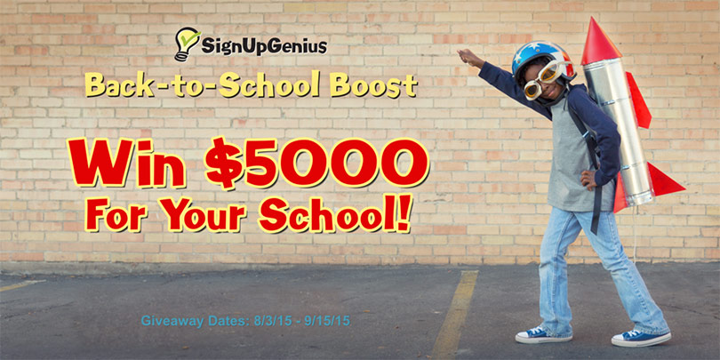 Back to School Giveaway. Win $5000!