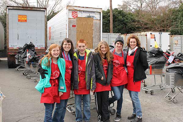 Salvation Army Organizes Volunteers with SignUpGenius