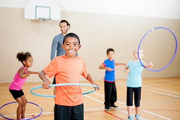 How to Play Four Square (4 Square) in Physical Education Class