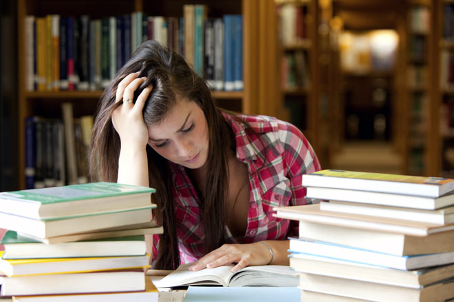 college stress, relief, study tips