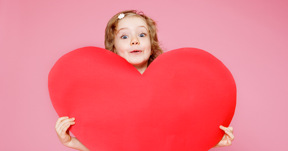 Red Heart Valentine's Day Beads for Your Sweetheart