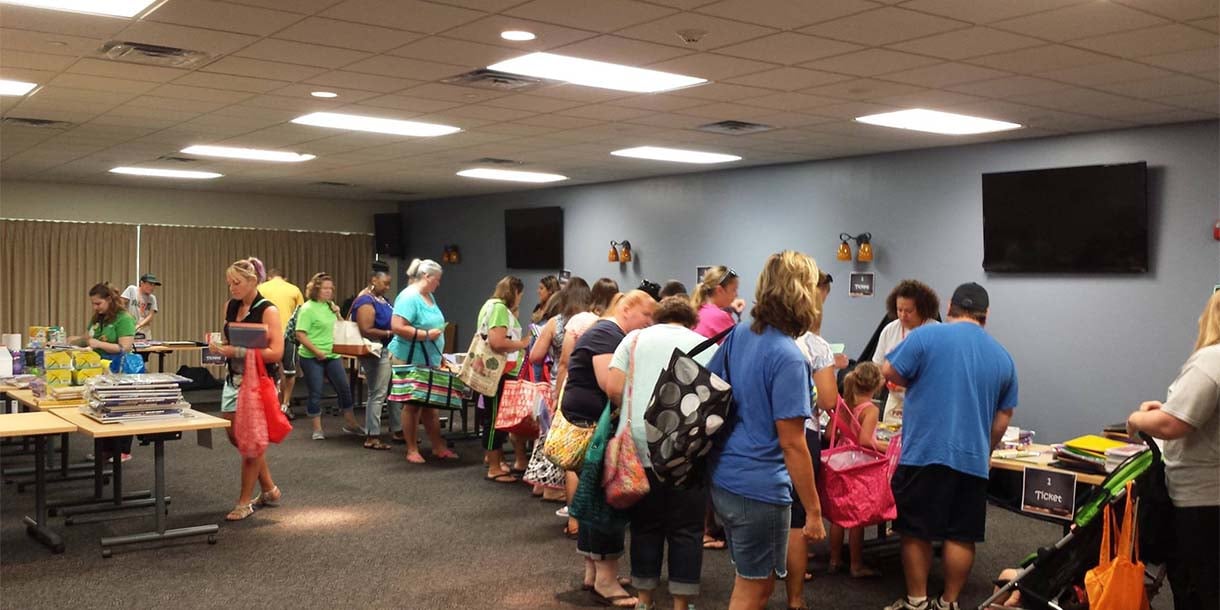 Kansas City Church Shows Heart for Teachers with Supply Drive