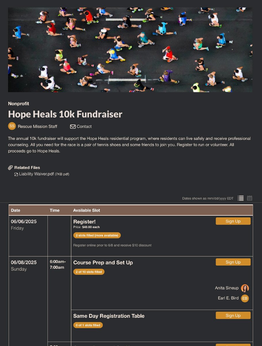 fourth sign up screenshot