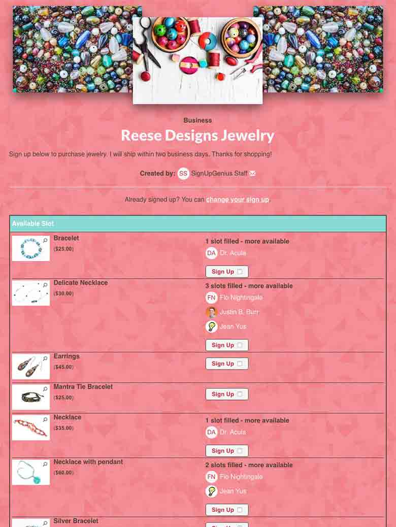 sell direct sales jewelry craft