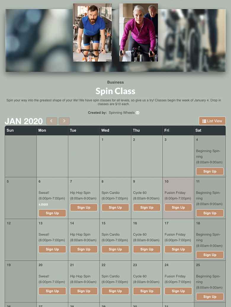 Plan Spin and Cycle Classes