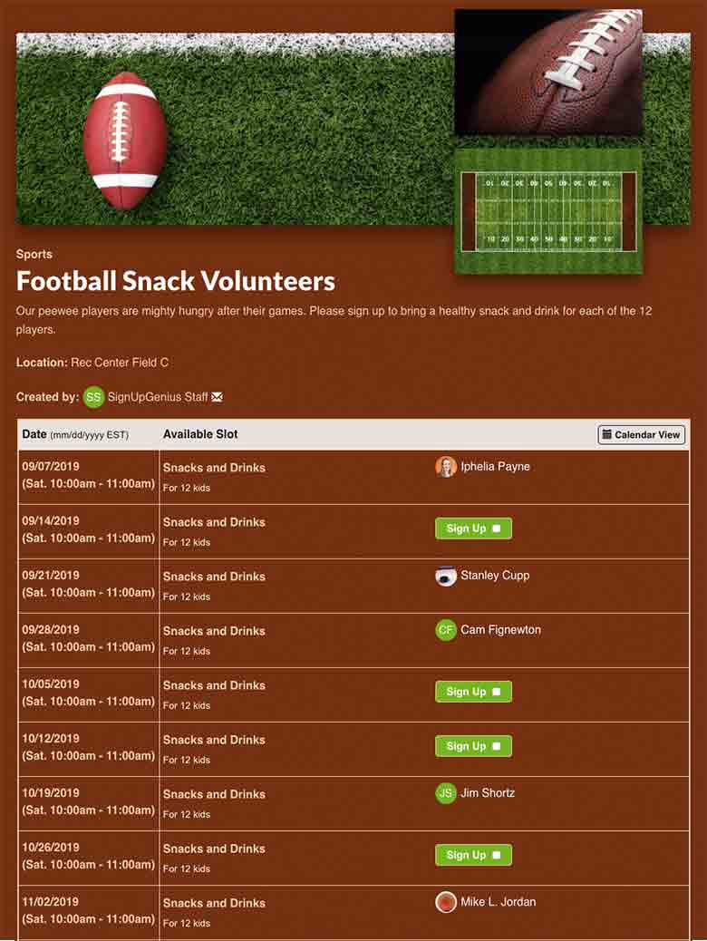 Sports Sign Up Sheets Organize Games And Volunteers sports-sign-up-sheets-organize-games-and-volunteers