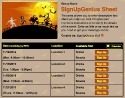 Trick or Treat 3 sign up sheet