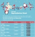 Christmas Fun sign up sheet
