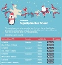 Christmas Fun sign up sheet