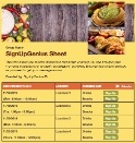 Mexican Potluck sign up sheet