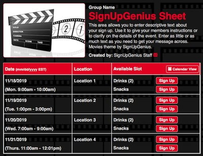 movies Hollywood Oscars screening films black auditions watching sign up form