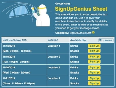 medical doctors mobile health screening sign up form