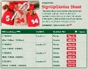 Advent Calendar sign up sheet