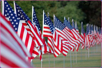 SCOUT VOLUNTEERS TO RAISE & LOWER U.S. FLAG AT CARMAN TRAILS