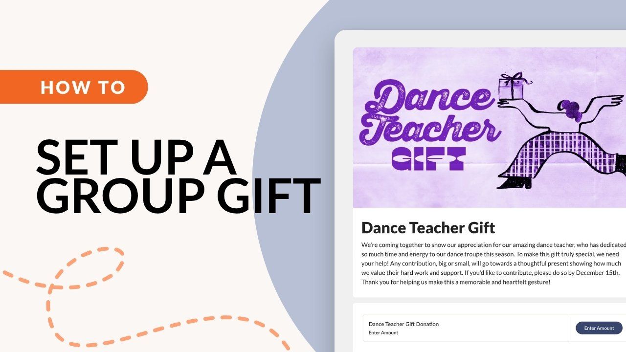 How to Set Up a Group Gift