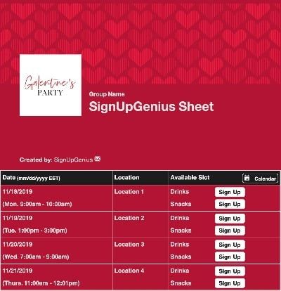 Galentine Party
